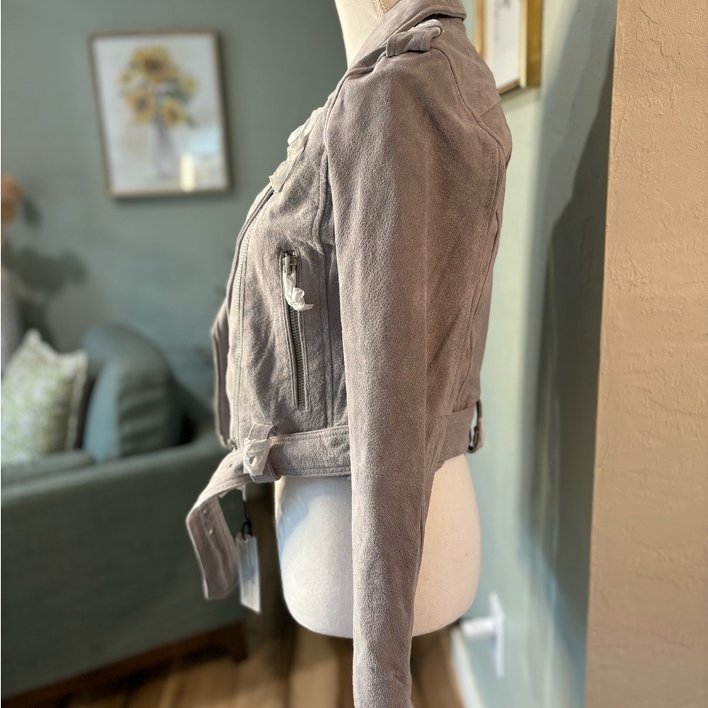 BLANK NYC Moto suede Jacket size XS NWT - Picture 8 of 16